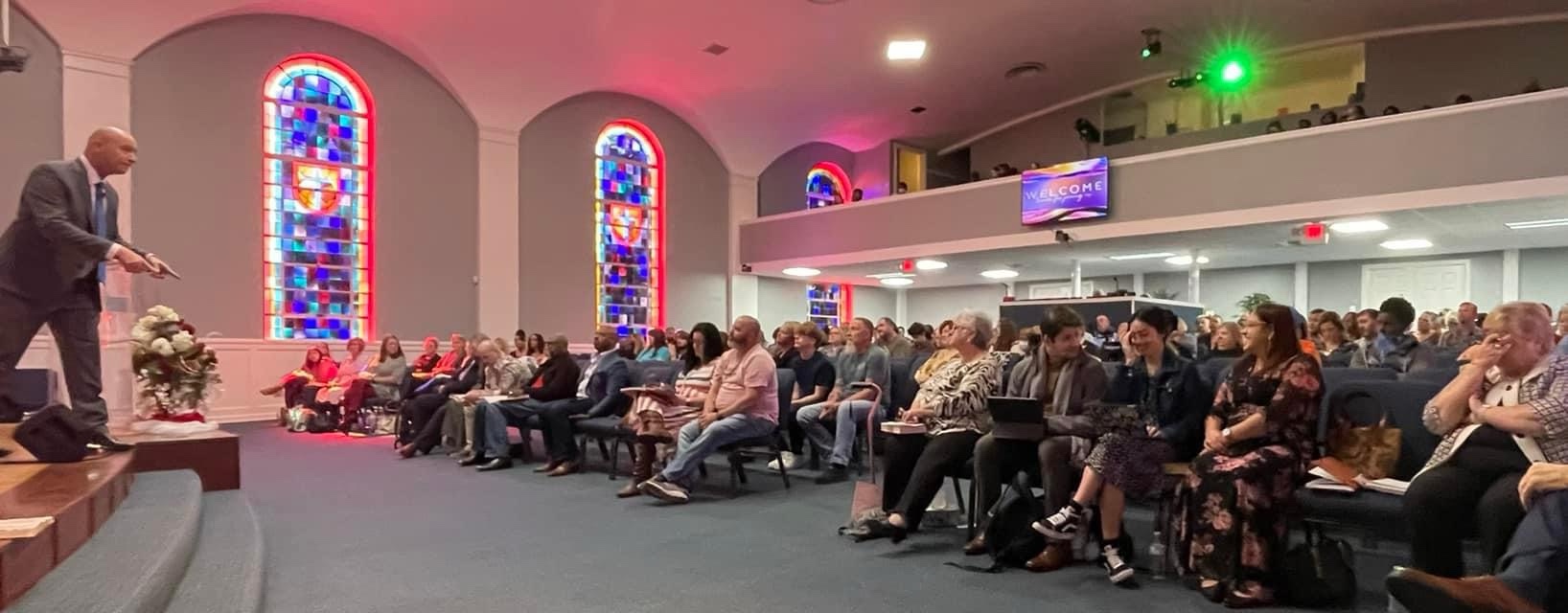 Altar call at Christ's Church